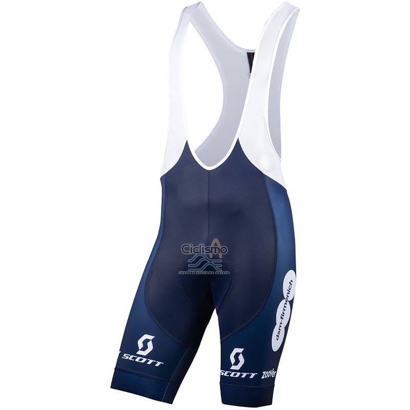 Team DSM Firmenich Ropa Ciclismo Culotte Corto 2023 Mangas Cortas Verde Azul